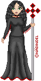 Name: Alianda---I abso-bally-lutely love this doll, and I should. She took forever to make on Paint, and the folds look so good and so does her hair and the staff...and I love her name. Base by Xandorra.