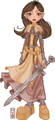 All the dolls on her website are awesome, and you should definitely go. I chose this doll because it kind of reminds me of a ranger-type. By Packaged Bliss.
