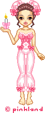 It's just so cute! Hmmm...It kinda reminds me of Elizabeth Swann from PotC :/ This site is also worth a visit. By Pinkland